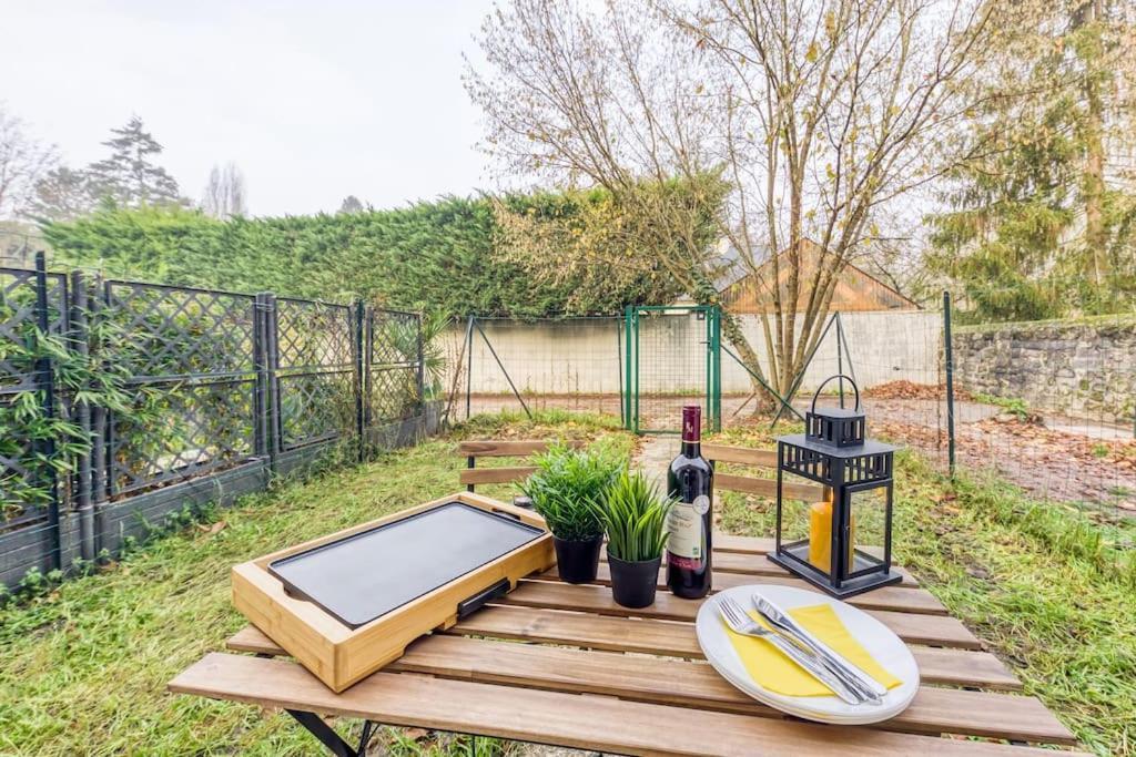 Cocoon - Jardin - Boite A Cle - Wi-Fi Apartment Baulne Exterior photo