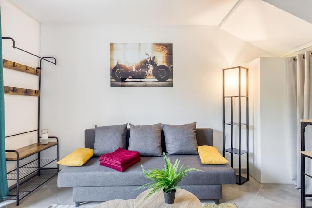Cocoon - Jardin - Boite A Cle - Wi-Fi Apartment Baulne Exterior photo